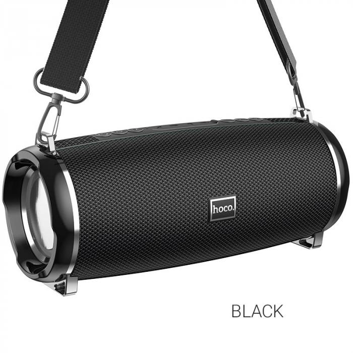 Портативная колонка bluetooth hoco hc2 xpress sports bt speaker rgb, черный (мятая упаковка)