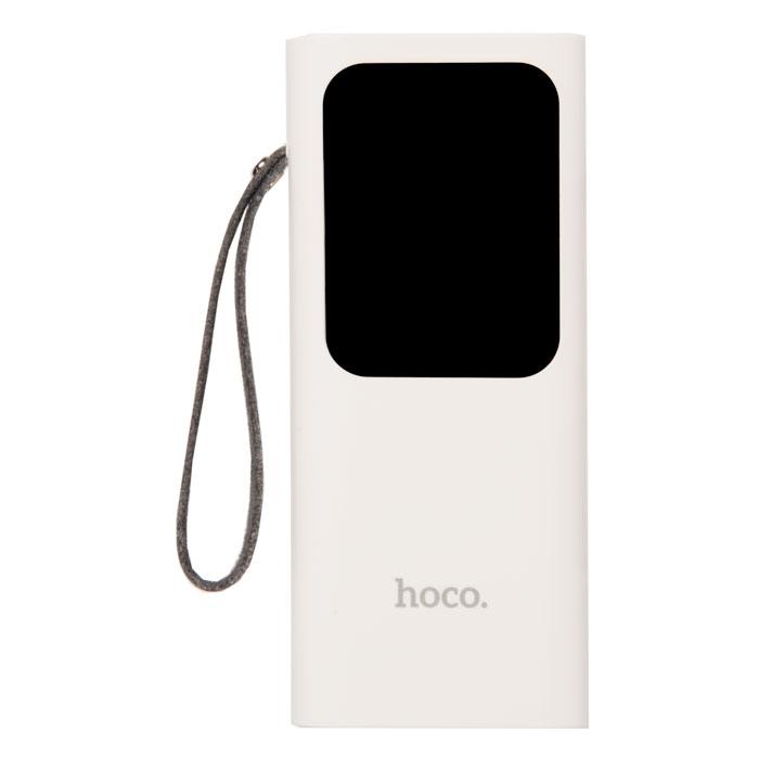 Внешний аккумулятор hoco j41 treasure mobile (10000mah), белый (поврежденная упаковка)
