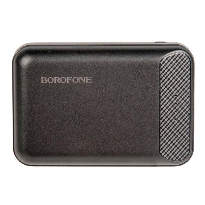 Внешний аккумулятор borofone bt17 raypower mini power bank(10000mah), черный (мятая упаковка)