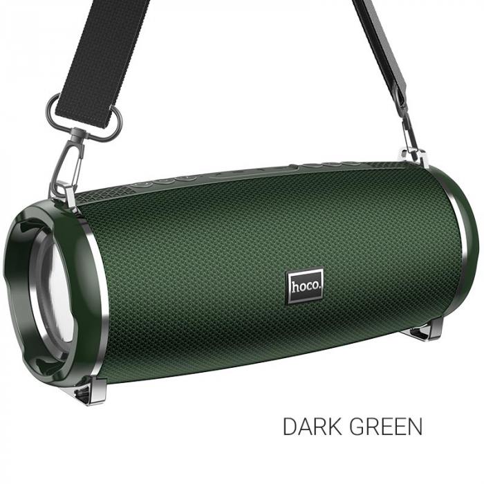Портативная колонка bluetooth hoco hc2 xpress sports bt speaker rgb, зеленый (мятая упаковка)
